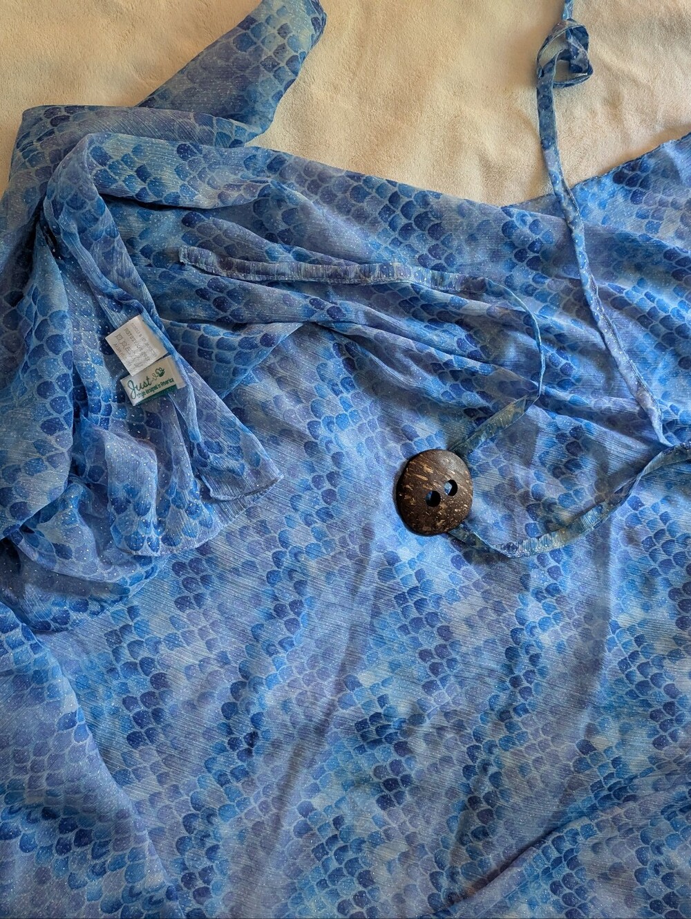 Just Sarong With Coconut Buckle